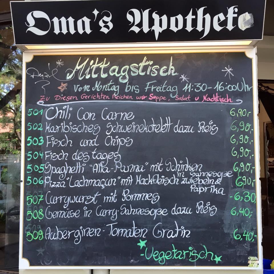 Omas-Apotheke-blackboard
