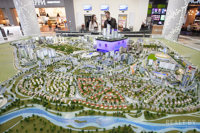 В Dana Mall появился новый макет «Минск Мира». Обнаружили на нем много интересного