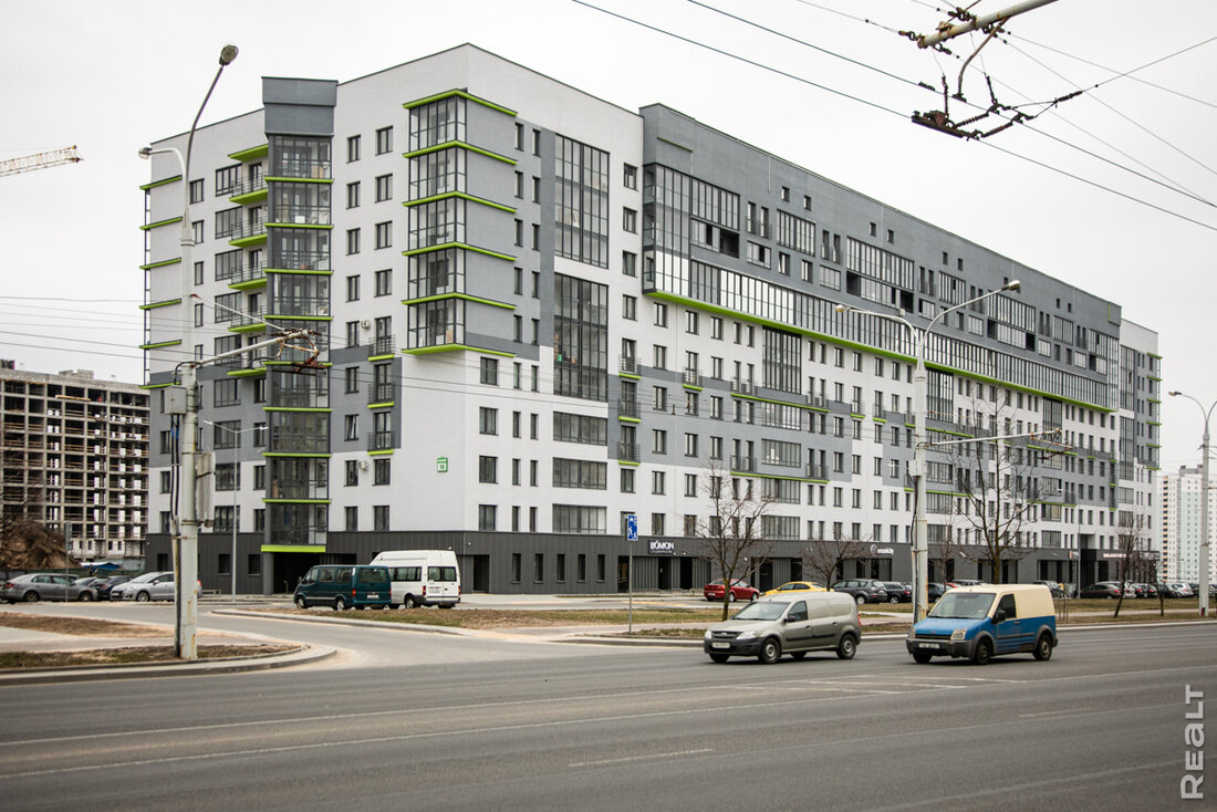 Однушку без отделки тут продают за&nbsp;65 тысяч долларов. Посмотрели, как строится Лошица-7