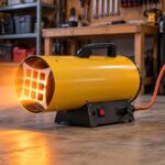 Газовый калорифер для обогрева гаража и мастерской
