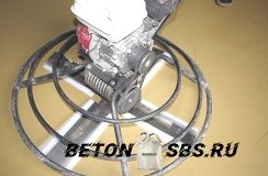 Два метода затирки бетона Два метода затирки бетона
