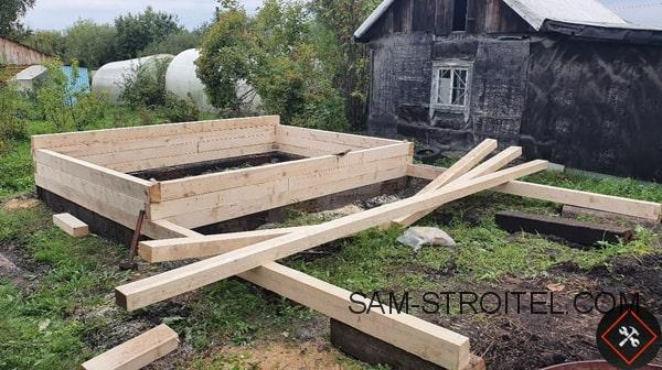 Баня из бруса своими руками: 12 фото пошаговой постройки Баня из бруса своими руками: 12 фото пошаговой постройки