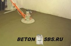 Два метода затирки бетона Два метода затирки бетона