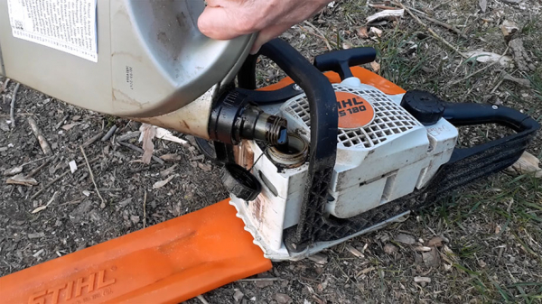 Как разводить бензин для Штиля (Stihl)?